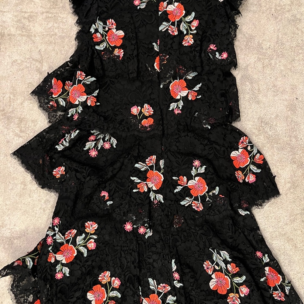 Rebecca Taylor lace and floral dress - Picture 2 of 4